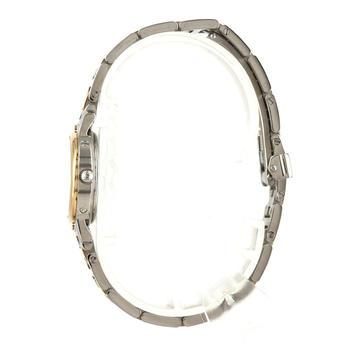 Herms Clipper Two-Tone Cl4.220 Ssxgp Quartz Watch