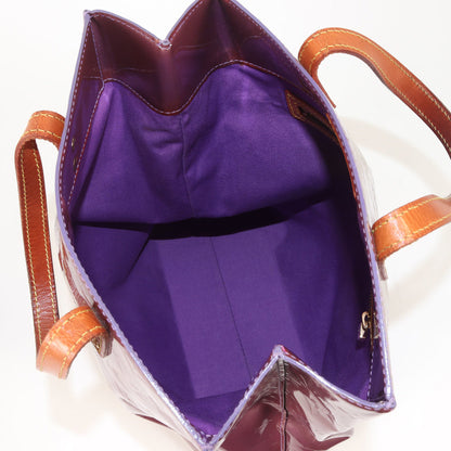 Louis Vuitton Monogram Vernis Reed Mm Tote Bag