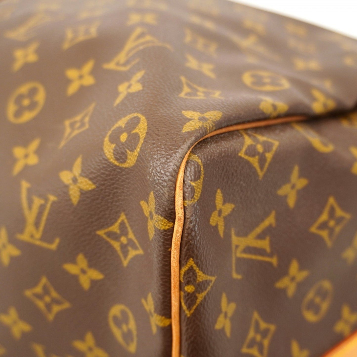Louis Vuitton Monogram Keepall Bandouliere 60 Boston Bag M41412 Brown