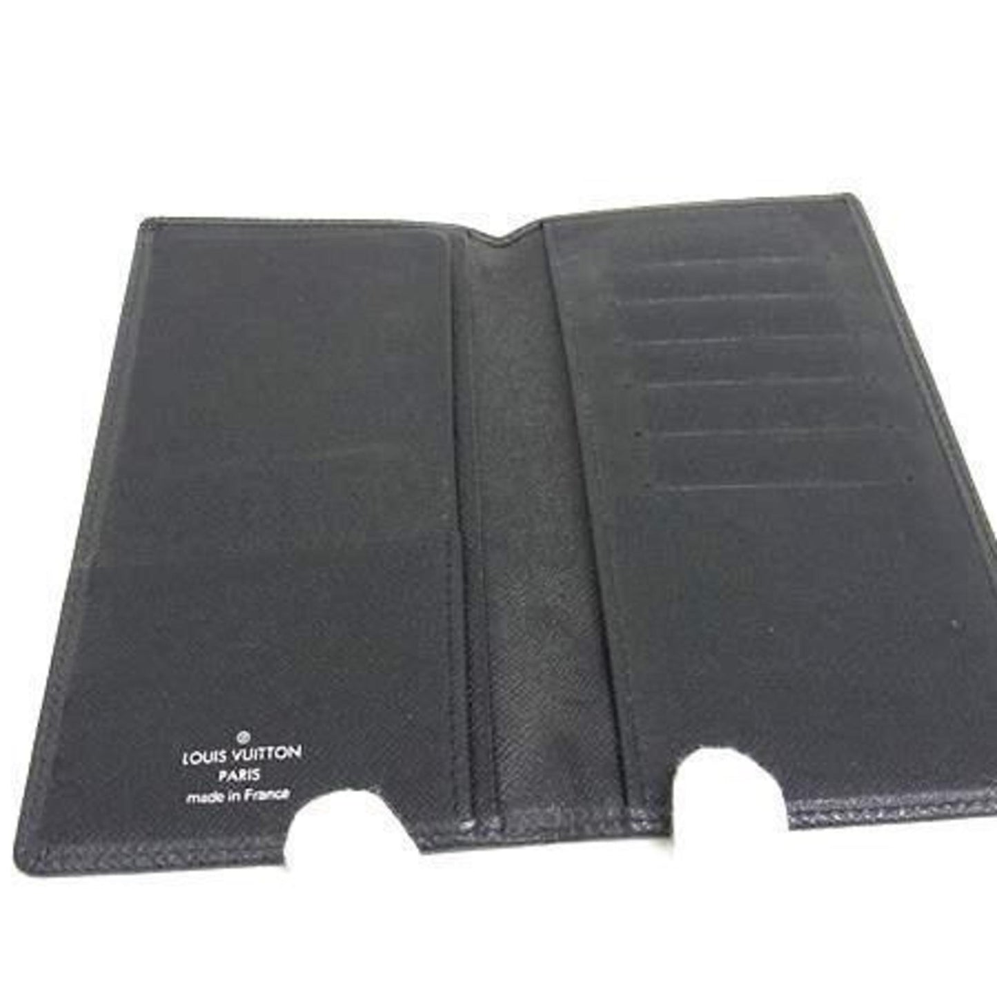 Louis Vuitton Taiga Porte-Baleur Carte Credit Long Wallet M30392 Ardoise Leather