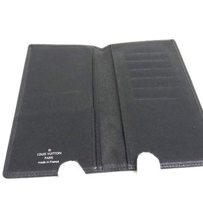 Louis Vuitton Taiga Porte-Baleur Carte Credit Long Wallet M30392 Ardoise Leather