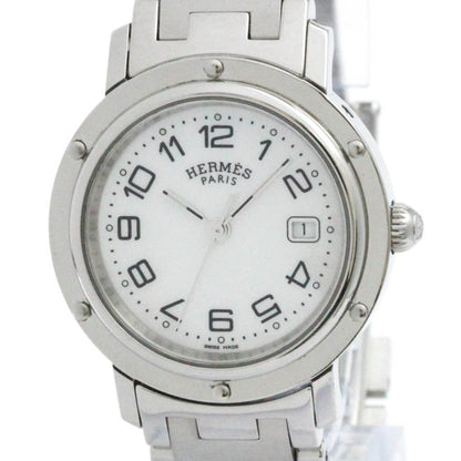 Hermes Clipper Mop Dial Steel Quartz