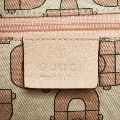 Gucci Guccissima Tote Bag 141470 Beige Pink Leather