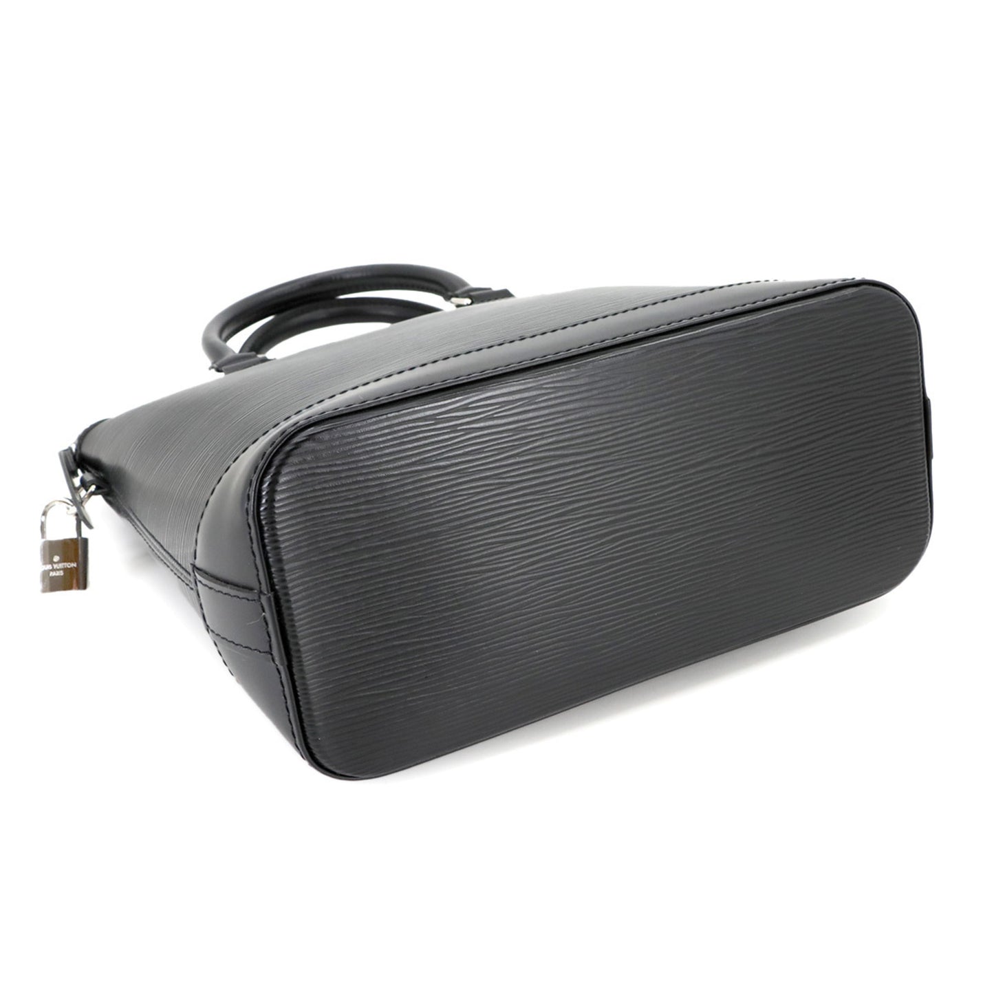 Louis Vuitton Epi Lockit Pm Handbag Leather Noir Black M42292 Lock It