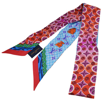 Louis Vuitton Women'S Silk Bandeau Bb Scarf In Bubble Gram Multicolor