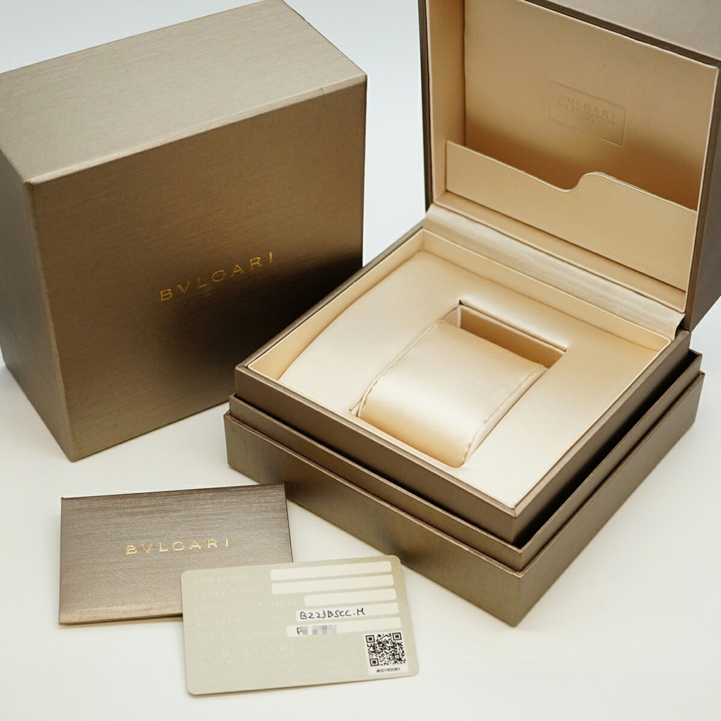 Bvlgari B-Zero1 Bz23S Black Dial