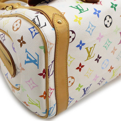 Louis Vuitton Louis Vuitton Monogram Multicolor Priscilla Handbag Blanc White M40096