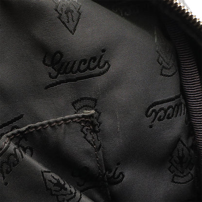 Gucci Guccissima Shoulder Bag Leather Dark Brown 201448