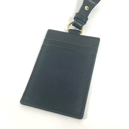 Fendi Versace Collaboration Versace Logo Fendace Zucca Business Card Holder With Strap