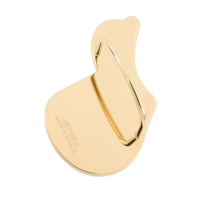 Metal Hermes Scarf Ring