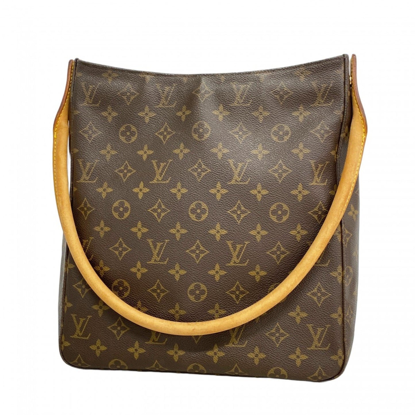 Louis Vuitton Monogram Looping Gm Shoulder Bag M51145 Brown