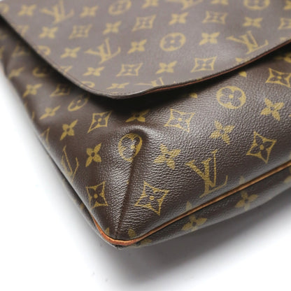 Louis Vuitton Louis Vuitton Shoulder Bag Monogram Musette Canvas M51256 Brown Lv