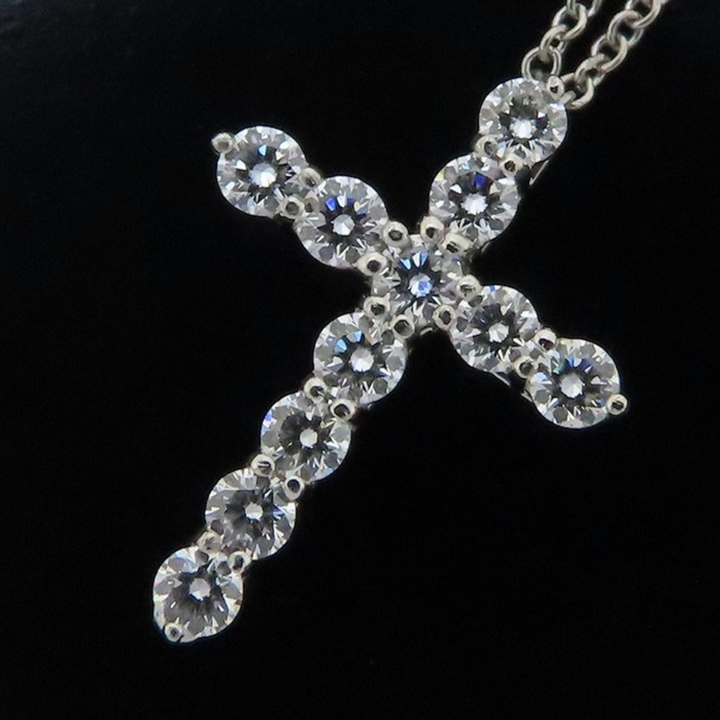 Tiffany & Co. Tiffany Diamond Cross Necklace