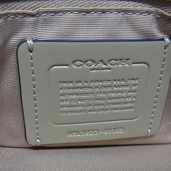 Coach Lily Carryall Colorblock Handbag 91162 Ivory