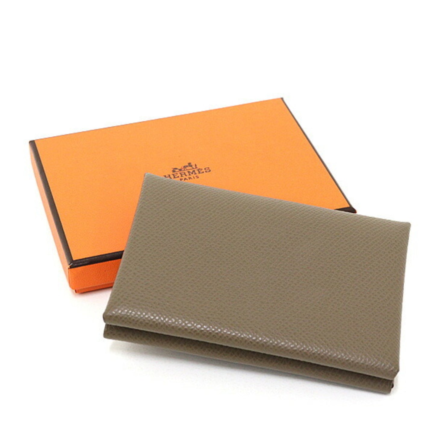 Hermes Wallet Etoupe Gray
