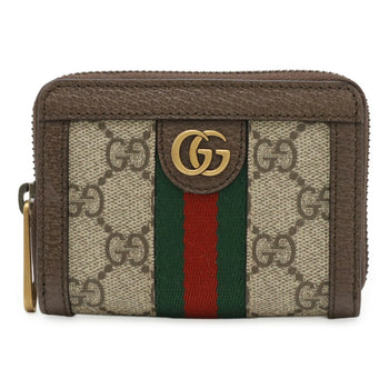 Gucci Ophidia Gg Supreme Coin Case Belt Bag/Waist Bag/Pouch In Pvc And Leather