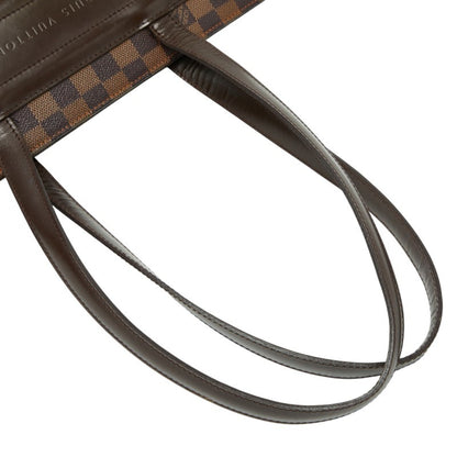 Louis Vuitton Damier Parioli Pm Handbag Tote Bag N51123 Brown Leather