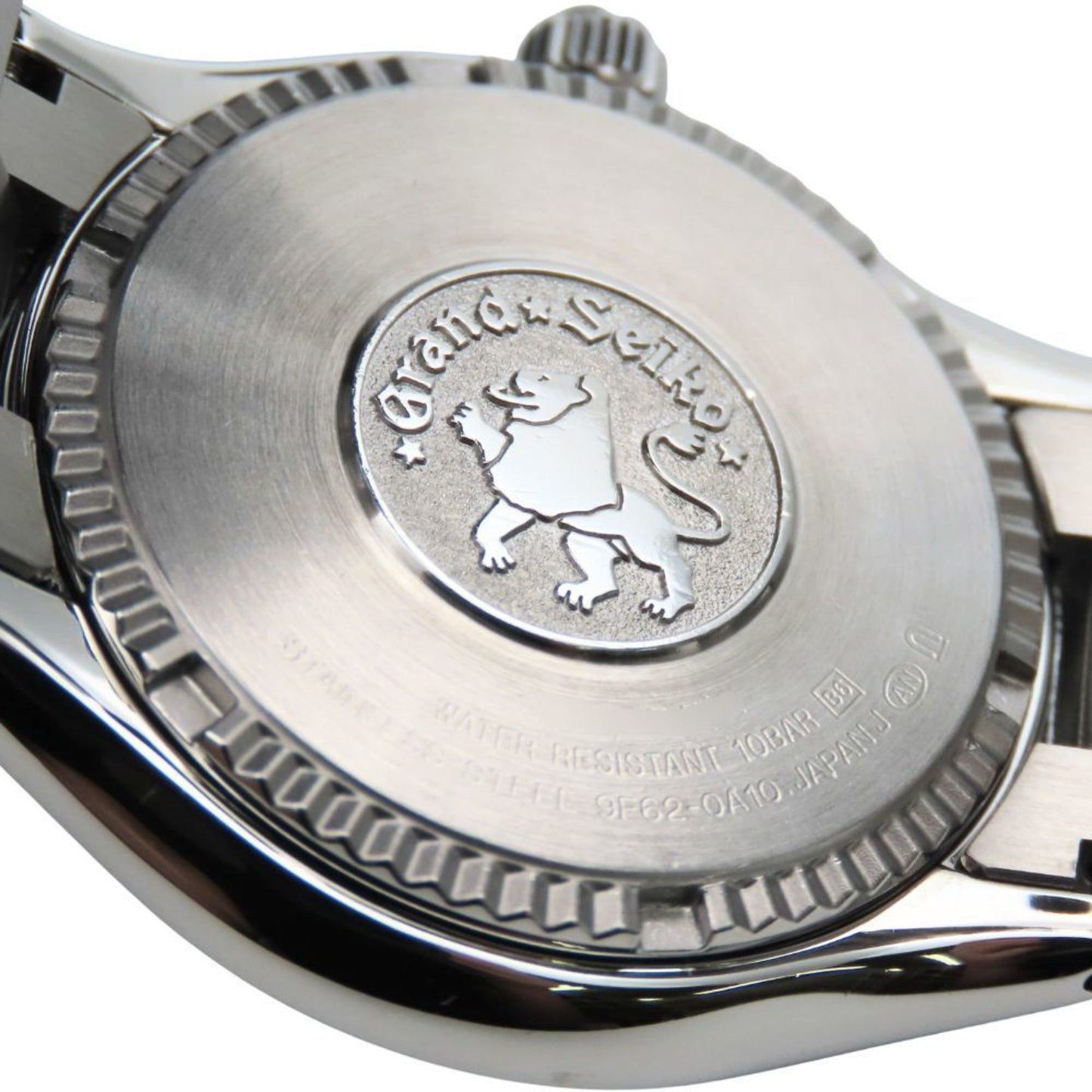 Seiko Grand 9F62-0A10 Stainless Steel Watch With Silver Dial