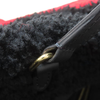 Louis Vuitton M55421 Monogram Teddy On The Go Gm Tote Bag In Shearling