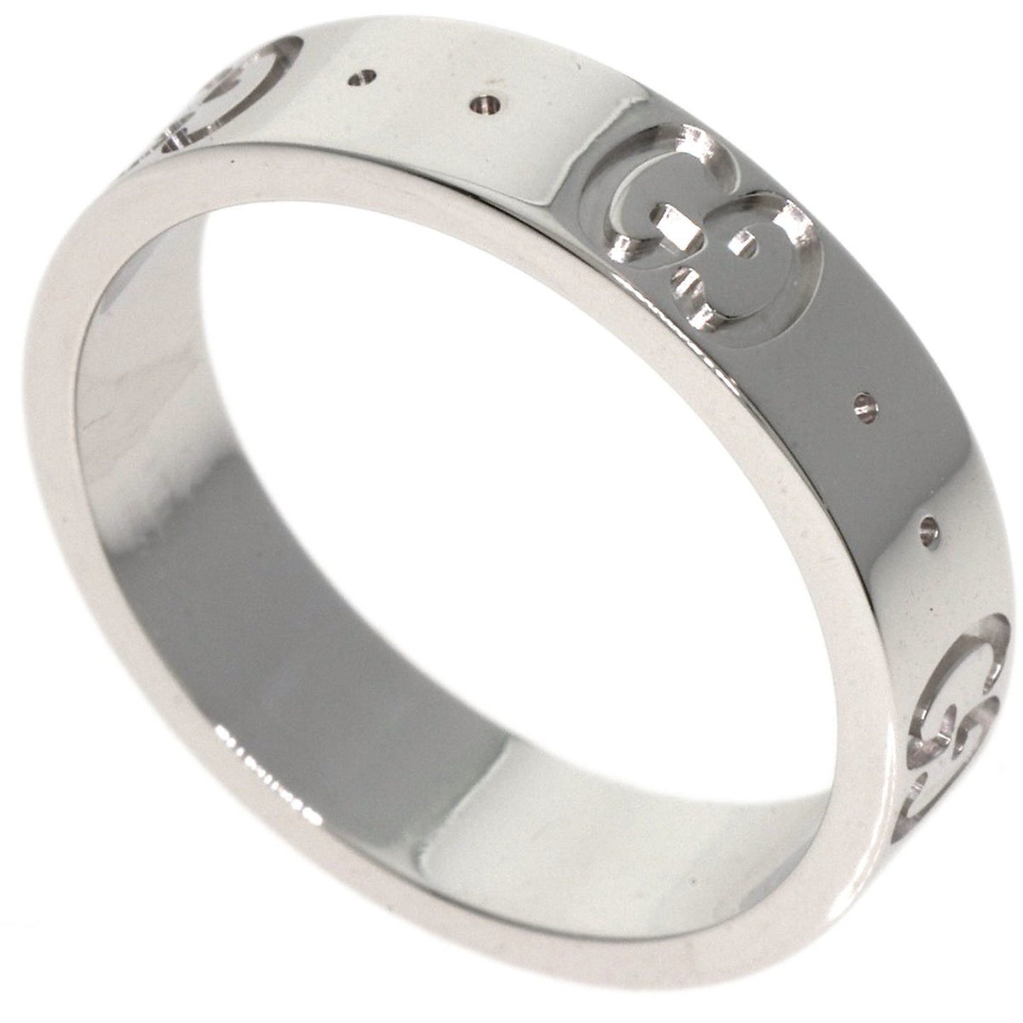 Gucci Icon #6 Ring In 18K White Gold