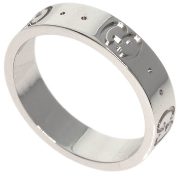 Gucci Icon #6 Ring In 18K White Gold