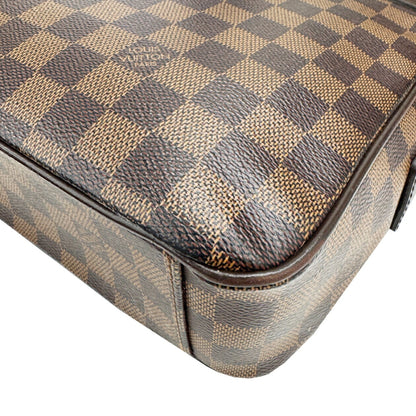 Louis Vuitton Louis Vuitton Shelton Mm N41149 Damier Shoulder Bag In Canvas
