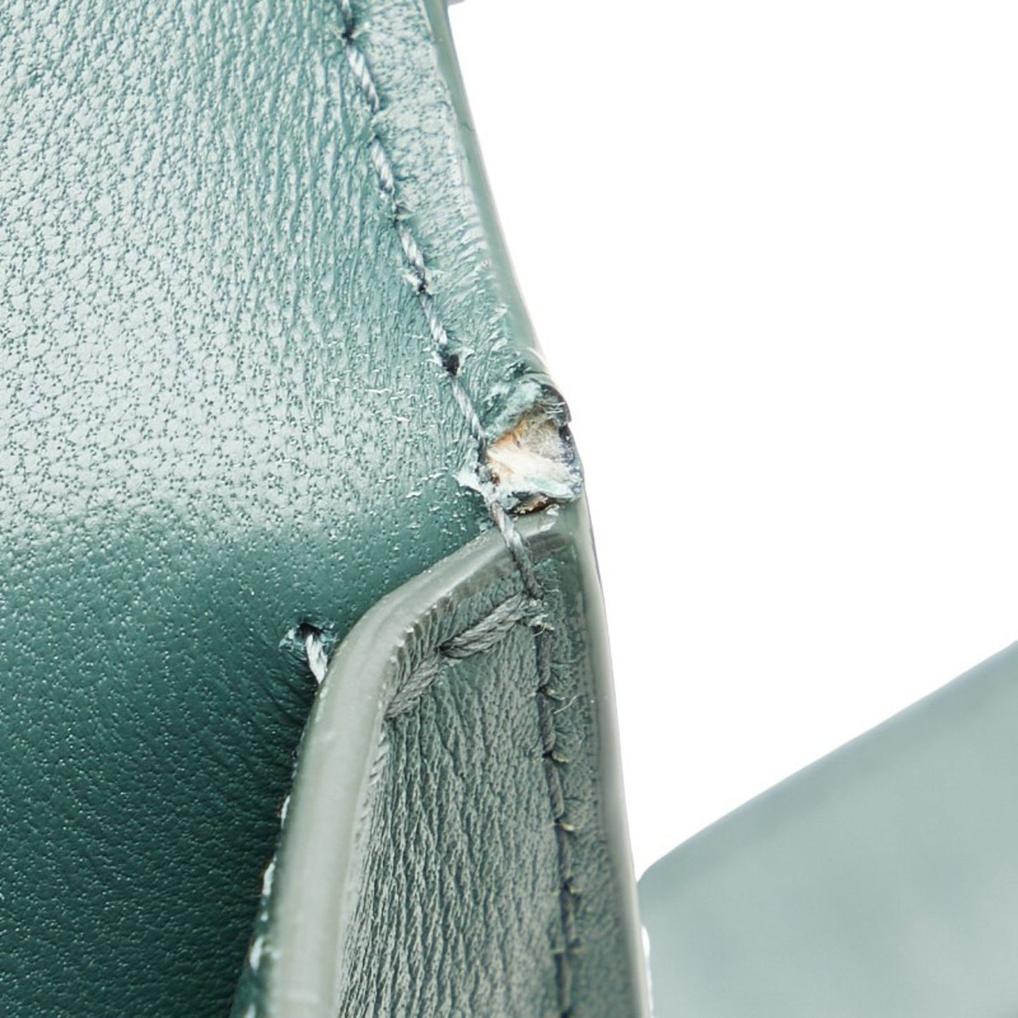 Christian Dior Dior 30 Montaigne Shoulder Bag In Green Calfskin Leather