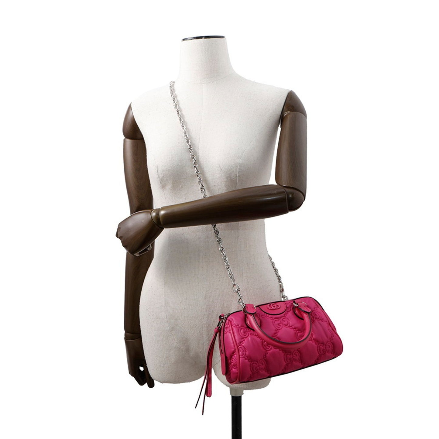 Gucci Shoulder Bag Gg Matelasse Nylon 702251 Gucci 2Way