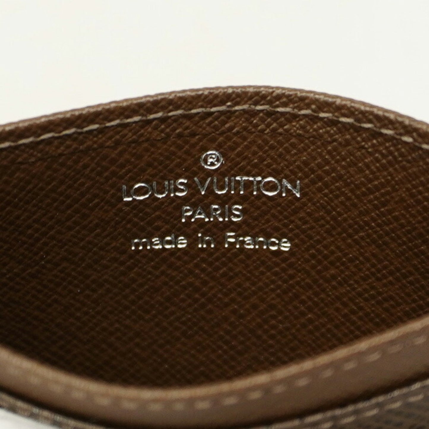 Louis Vuitton Taiga Porte Carte Sample Card Case M30948 Grizzly