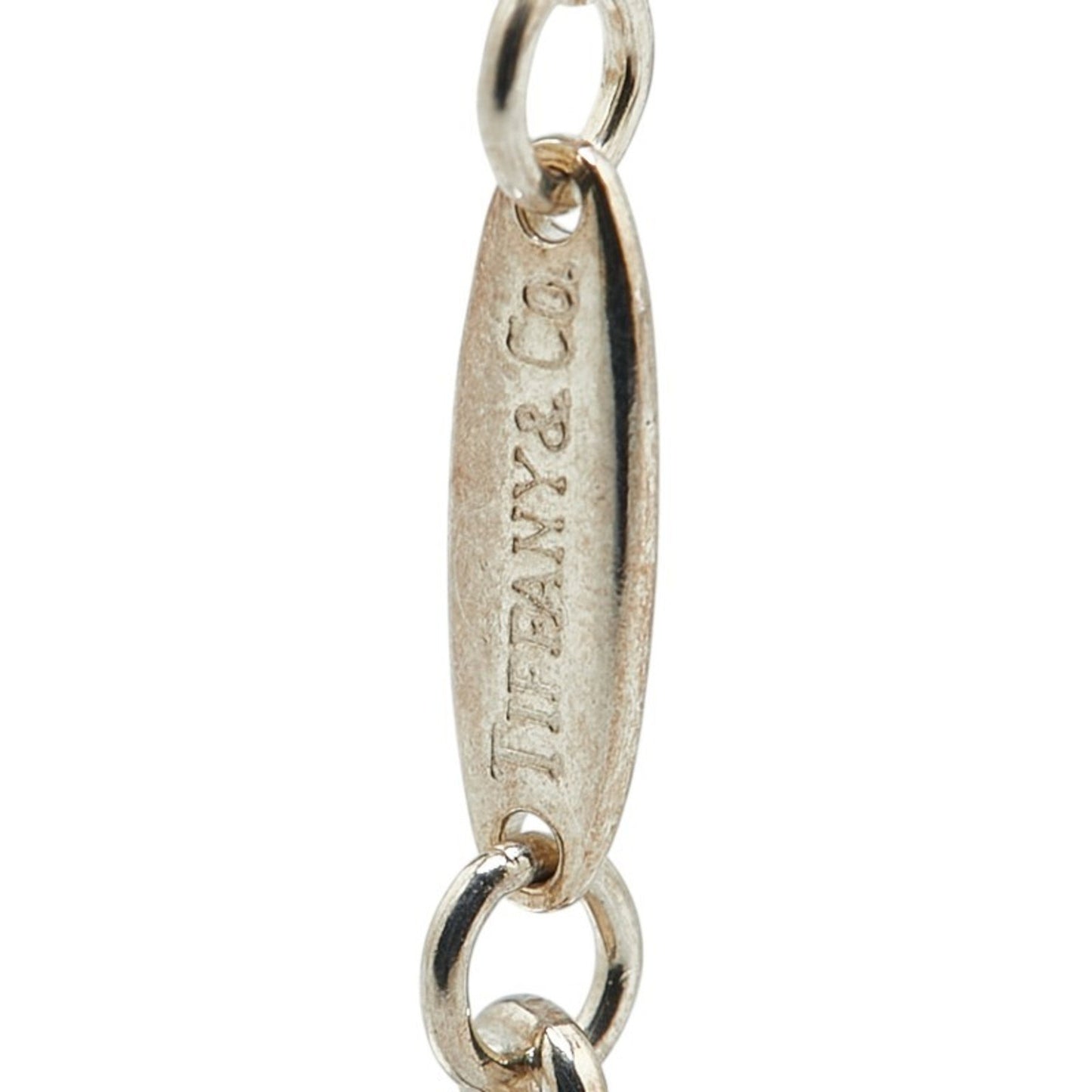 Tiffany Quadro Folio Necklace Sv925 Silver