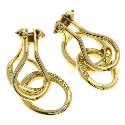 Tiffany & Co. Double Loop Earrings In 18K Yellow Gold