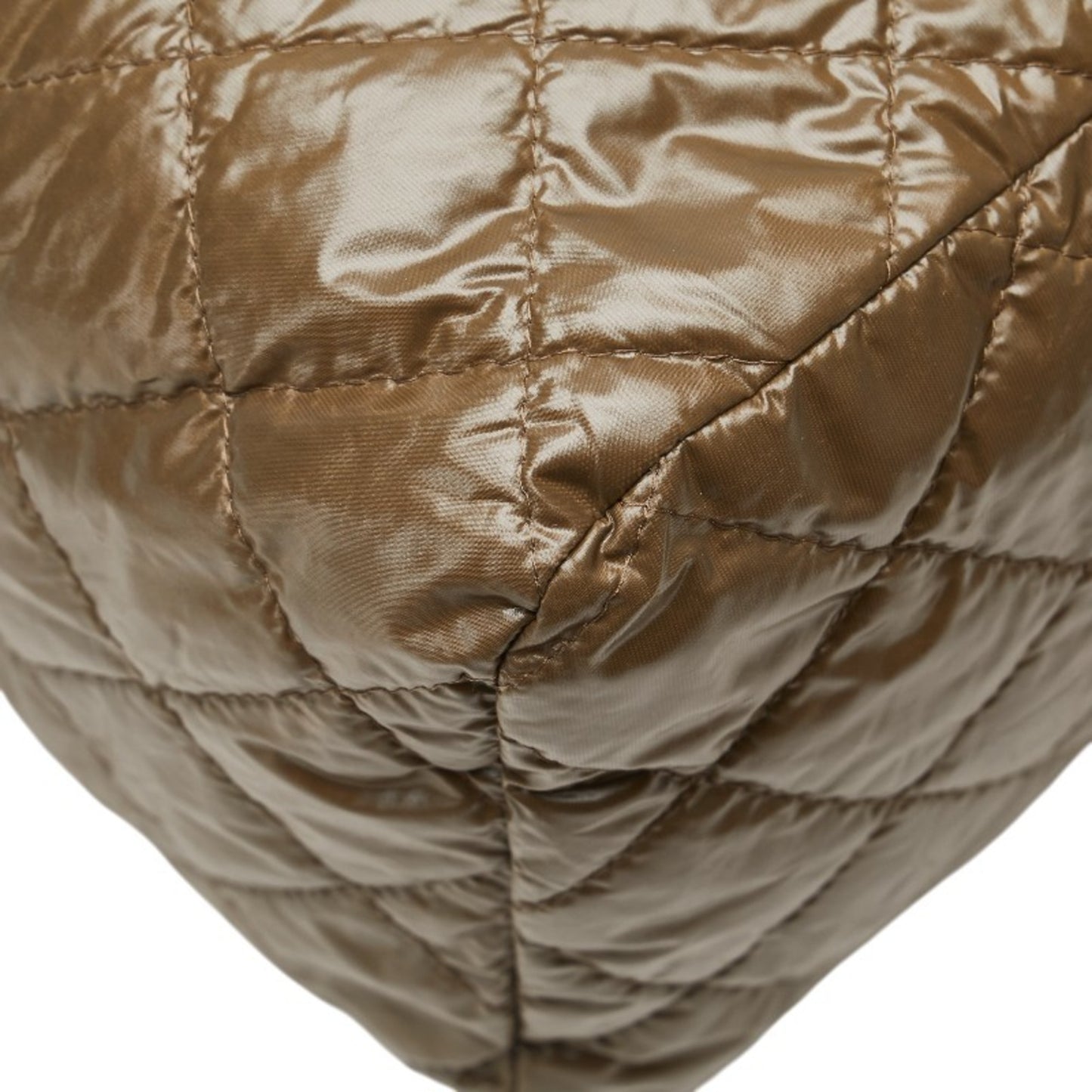 Burberry Logo Plate Shoulder Bag Khaki Black Nylon