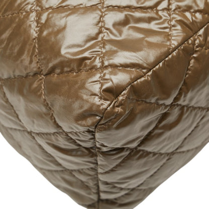 Burberry Logo Plate Shoulder Bag Khaki Black Nylon