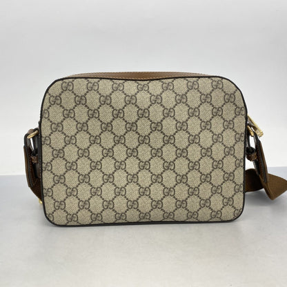 Gucci Gg Supreme Shoulder Bag 675891 Brown