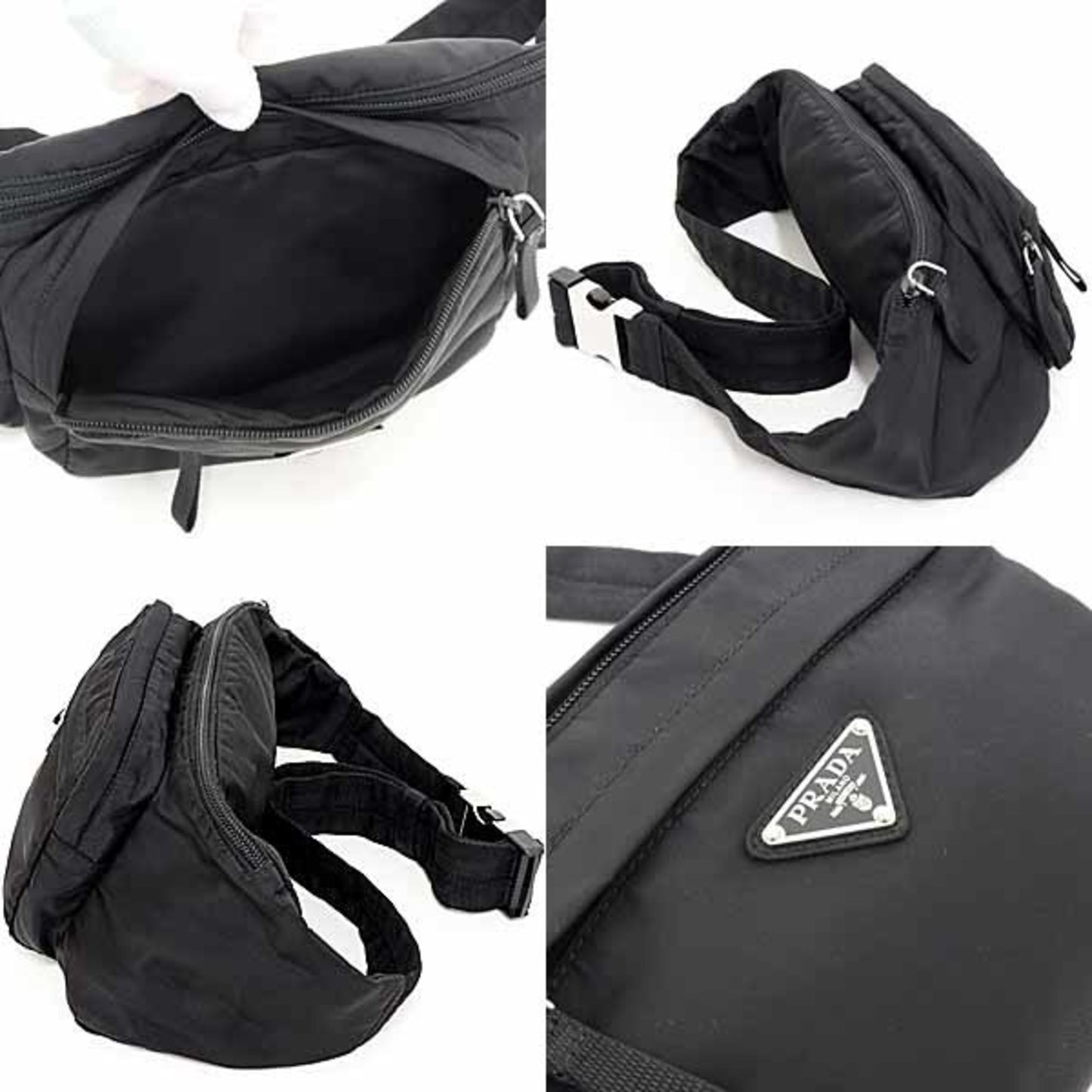 Prada Tessuto Nylon Belt Bag