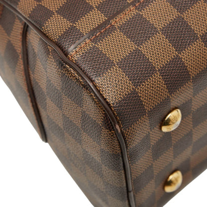 Louis Vuitton Damier Duomo Shoulder Bag N60008 Brown Leather