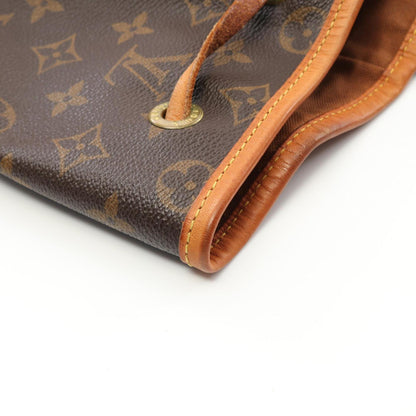 Louis Vuitton Montsouris Gm Backpack Coated Canvas Leather Monogram