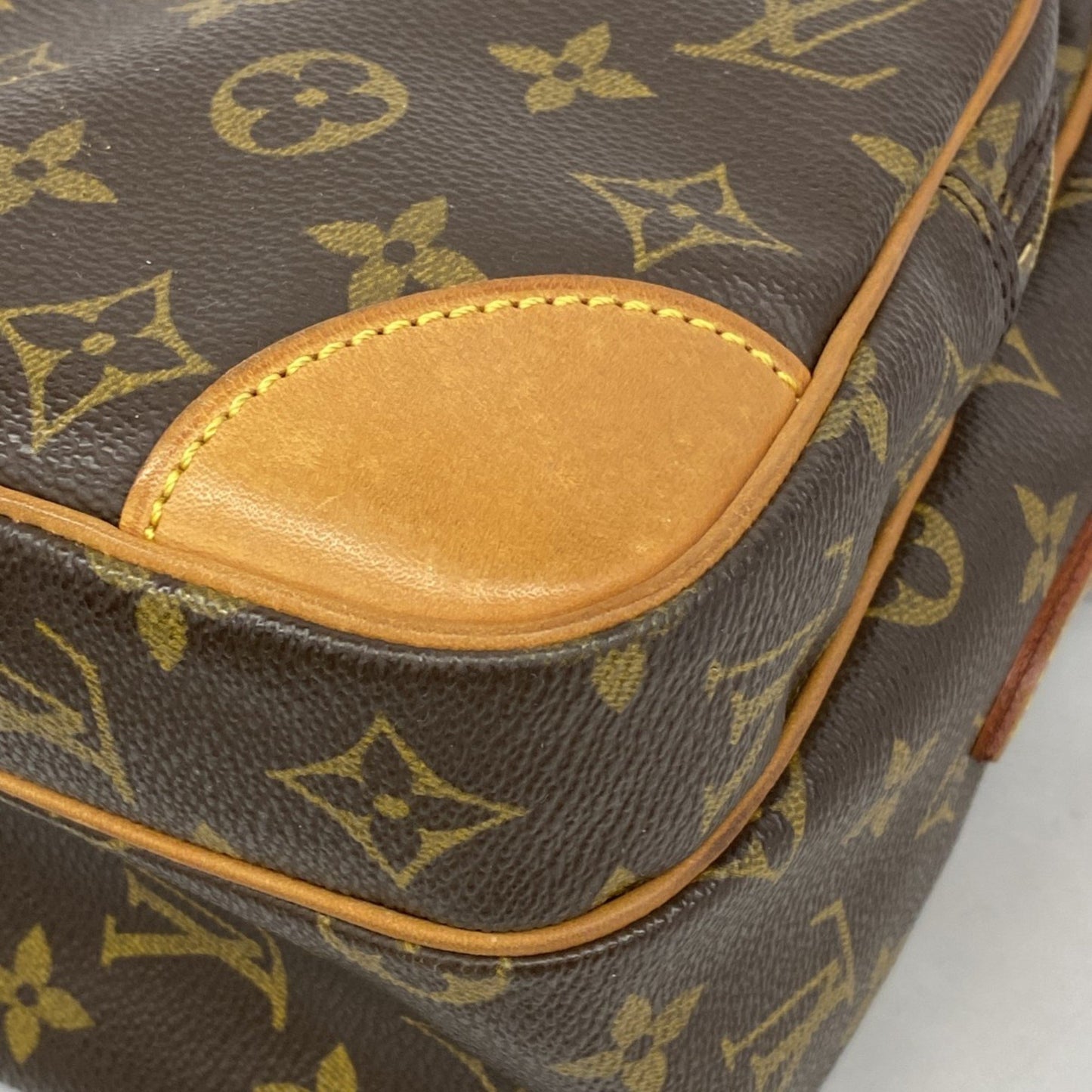 Louis Vuitton Monogram Nile Shoulder Bag M45244 Brown