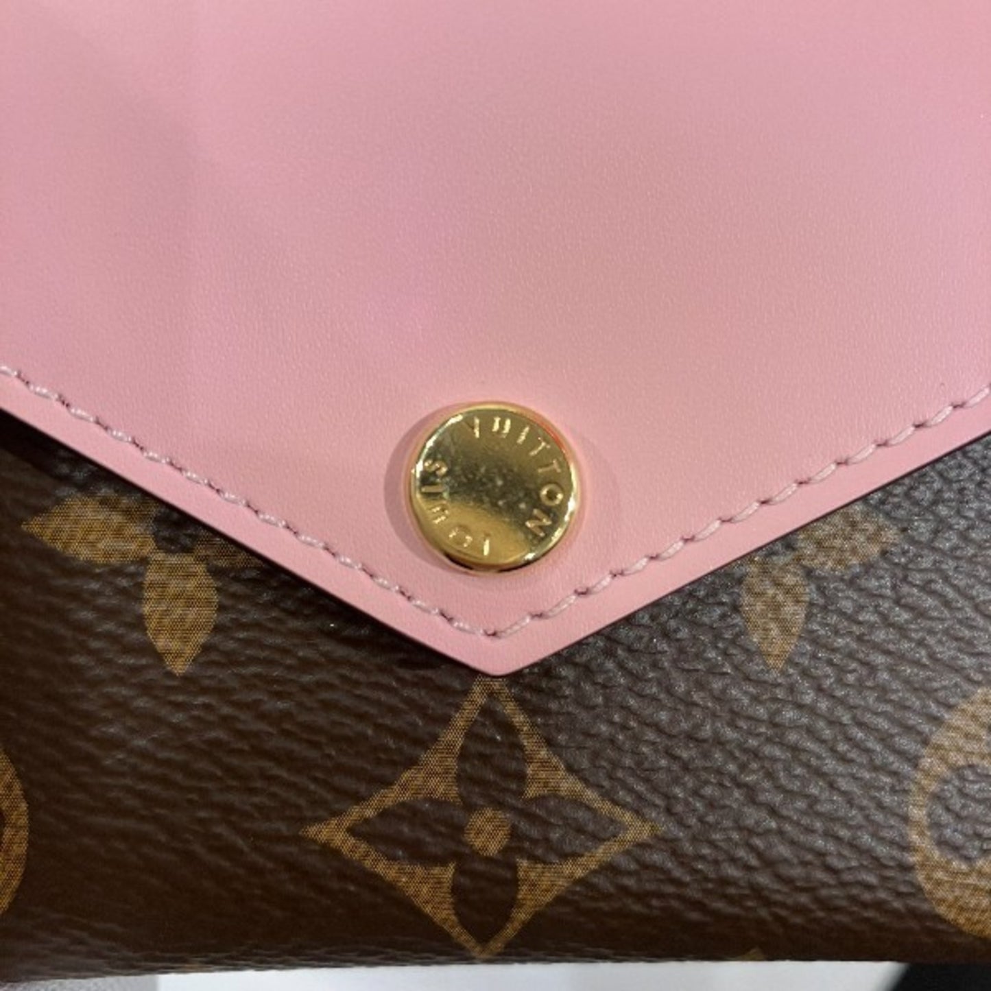 Louis Vuitton Monogram Portefeuille Zoe M62933 Tri-Fold Wallet