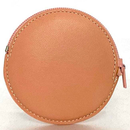 Loewe Coin Case Ec-23395 Pink Anagram Purse Leather L26 Engraved