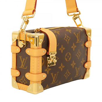 Louis Vuitton Monogram Side Trunk Pm Shoulder Bag M46815 Brown