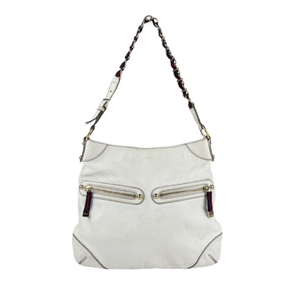 Gucci Shoulder Bag Leather White