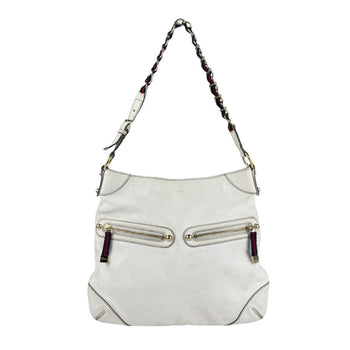 Gucci Shoulder Bag Leather White