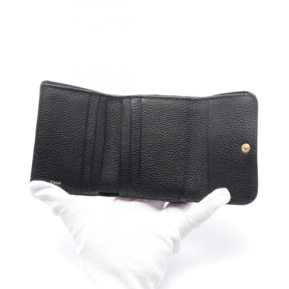 Chlo Chloe Marcie Small Trifold Wallet Tri-Fold Leather