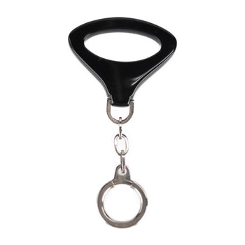 Louis Vuitton Louis Vuitton Portecle Epi Z Keychain M63832 Plastic Metal Black Key Ring Charm