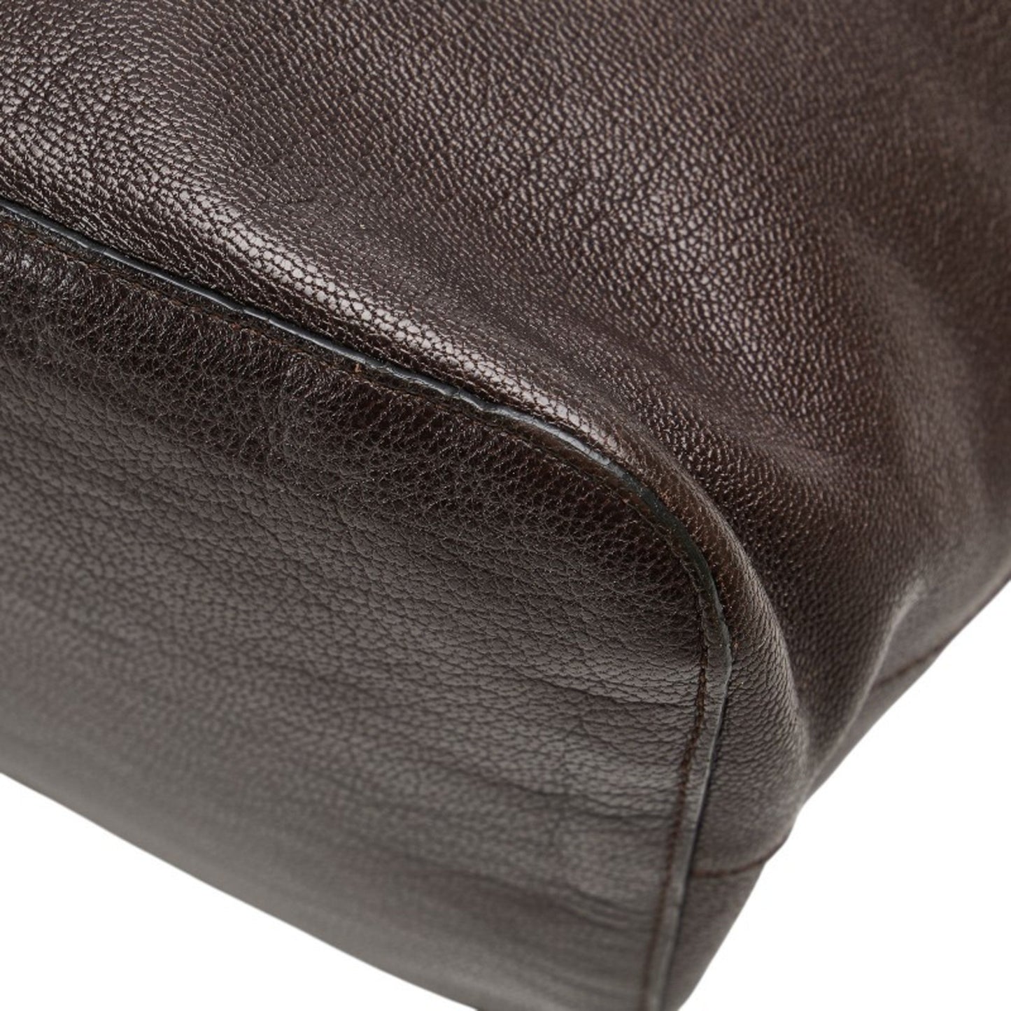 Loewe Handbag Tote Bag Brown Leather