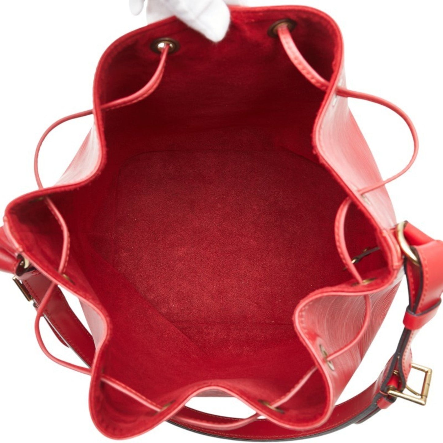 Louis Vuitton Epi Petit Noe Shoulder Bag M44107 Castilian Red Leather