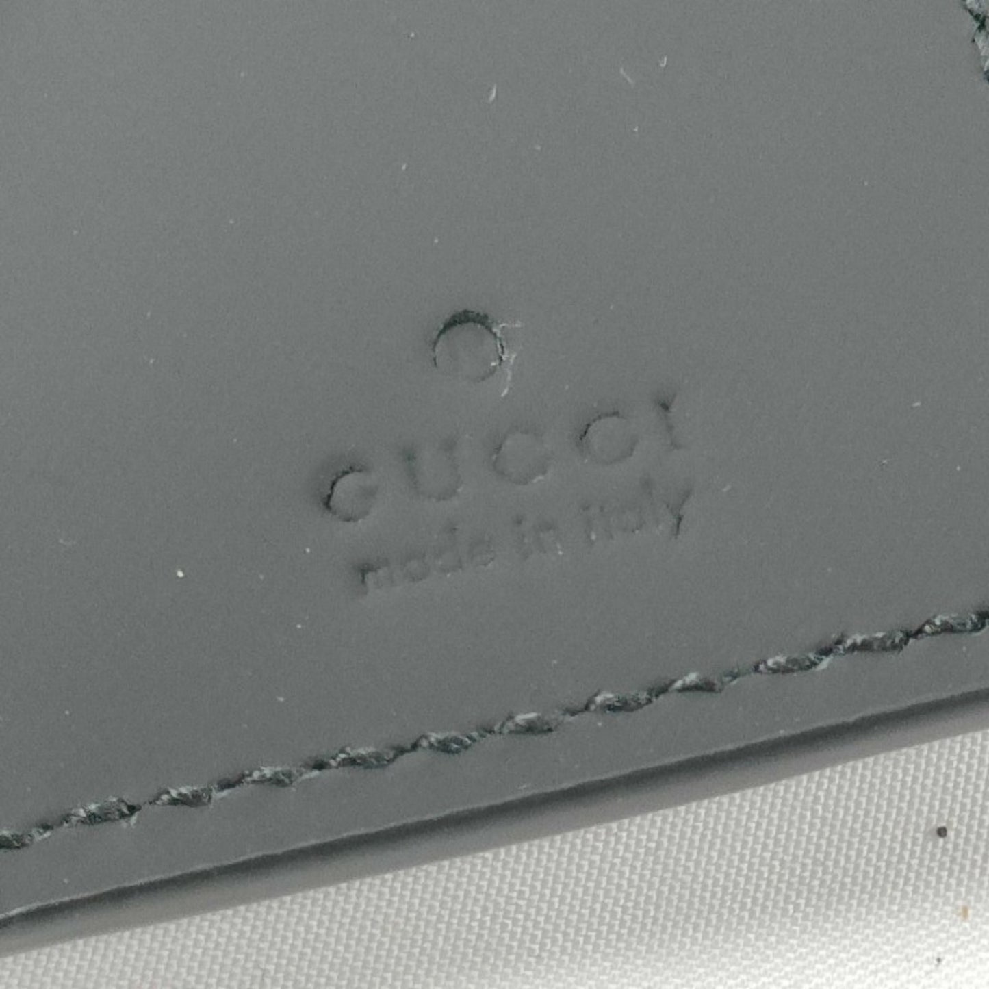 Gucci Gg Rubber Effect Key Case 771312