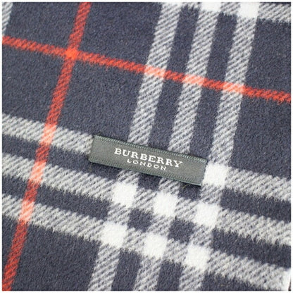 Burberry Large Scarf Navy X Check Burberry