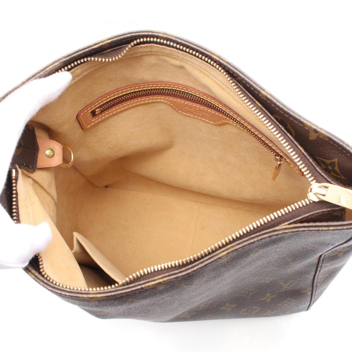 Louis Vuitton Louis Vuitton Looping Gm Shoulder Bag Coated Canvas Leather Monogram